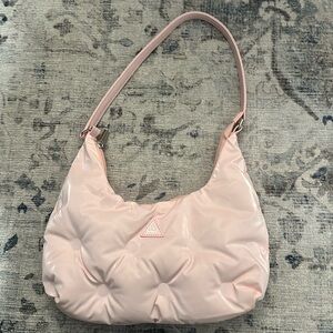 Pink 3CE cloud like soft shoulder bag